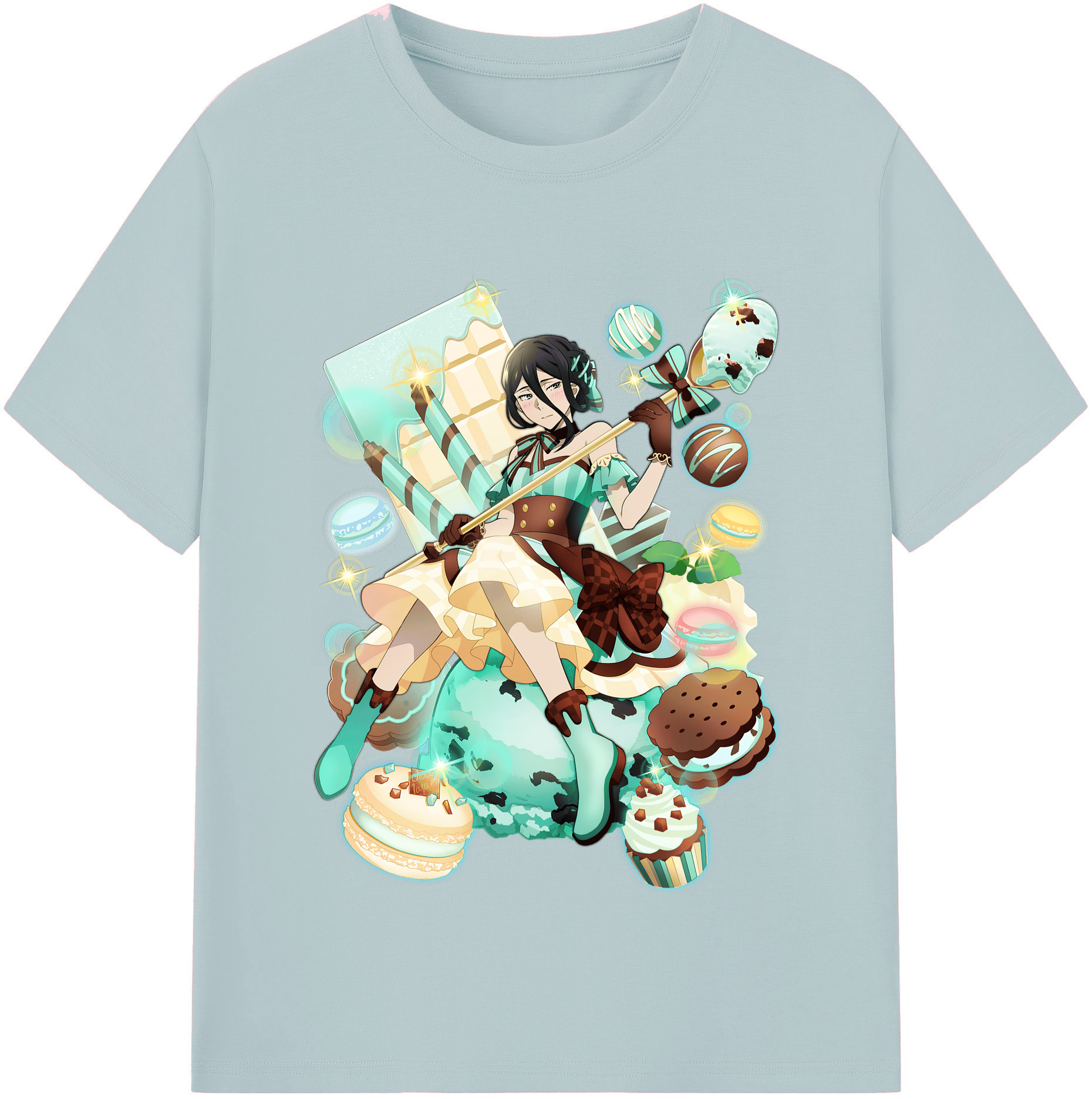 （画像用） 文豪ストレイドッグス Bungo Stray Dogs 綿100％半袖Tシャツ（フロントプリント）